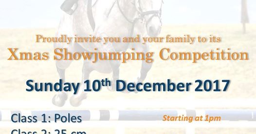 2017 Xmas Showjumping Competition