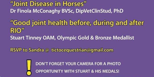 Great opportunity for Tic Toc riders:
 You are invited to a Free Seminar this co