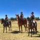 Great start of the school holidays for the Tic Toc riders: 
 A day at the Hawkes