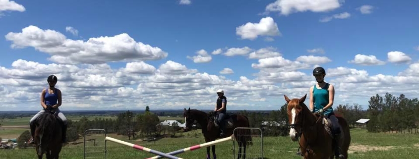 School Holiday Camps - Part 2  
 The Showjumping girls have officially christen